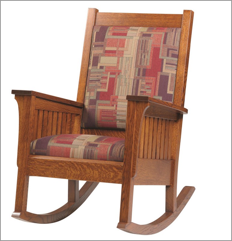 Mission Style Rocking Chair Plans